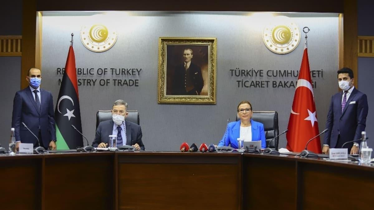 Ticaret Bakan Pekcan duyurdu! Trkiye ve Libya arasnda ok nemli imza