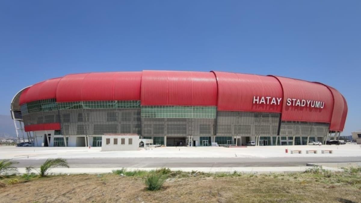 'Hatayspor'un malarn yeni stadnda oynamas iin alyoruz'