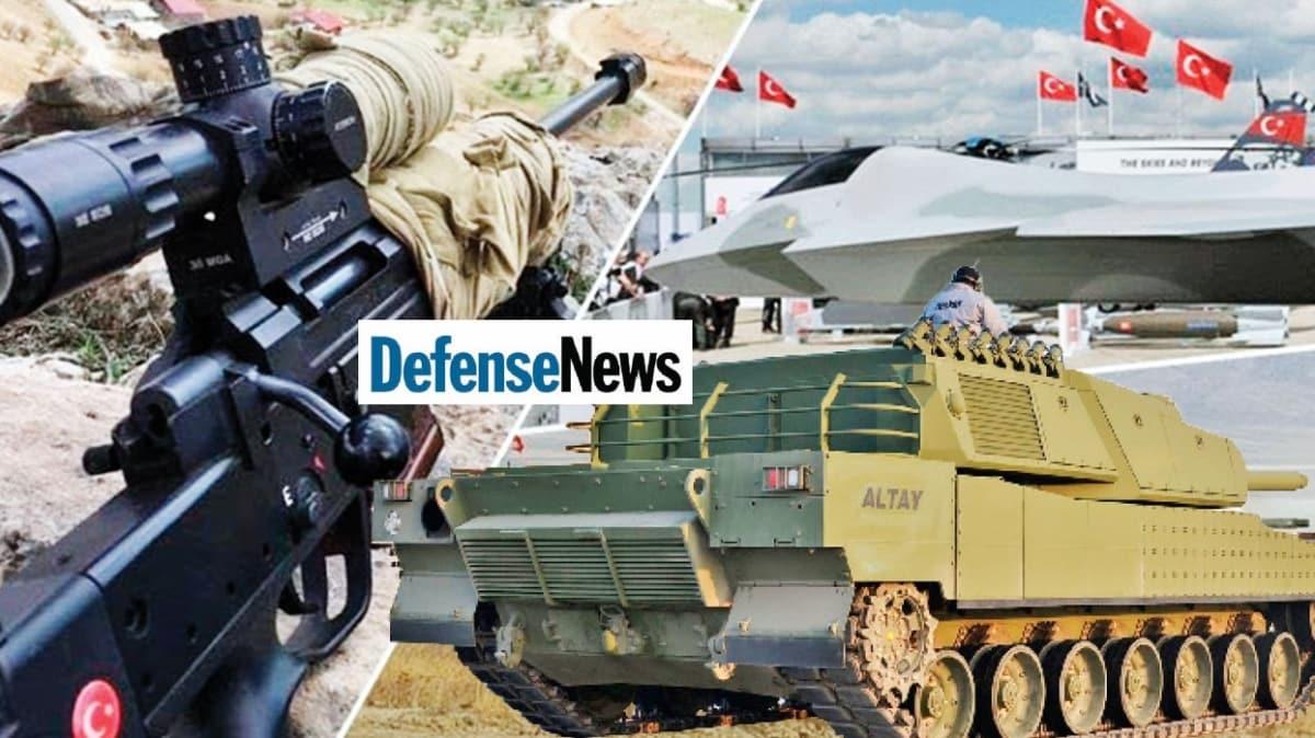 nl savunma dergisi Defensenews yazd! 'Trkiye en byk silah sistemi reticilerinden'