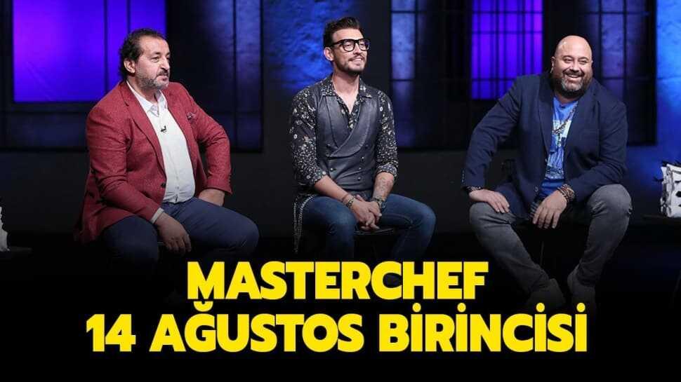 MasterChef 14 Ağustos Cuma birincisi belli oldu!