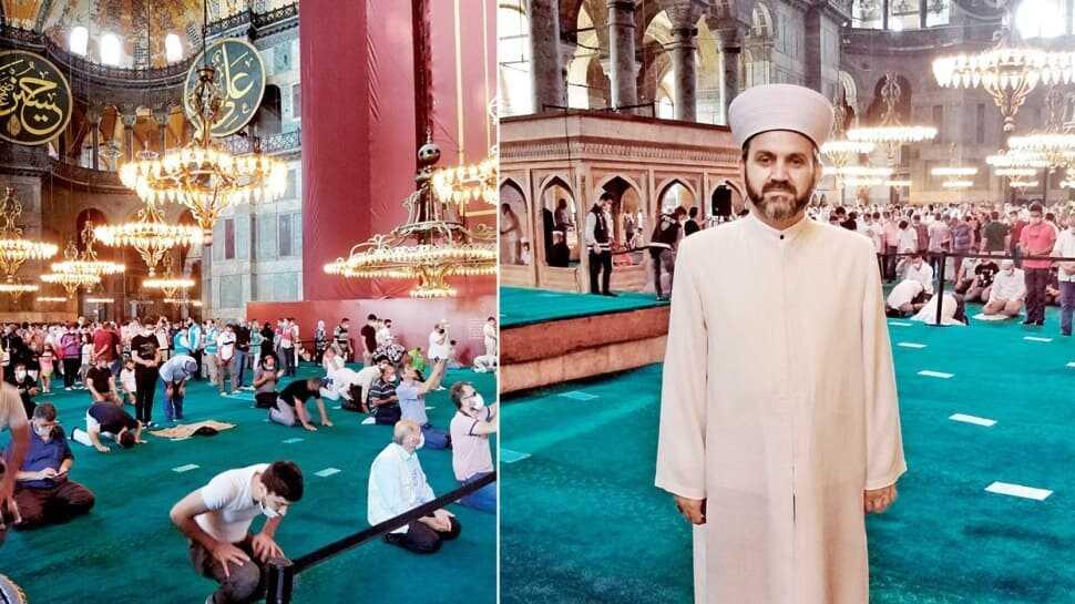 Ayasofya Cami-i Kebir imamı Ferruh Muştuer, AKŞAM'a konuştu! 'İstanbul yeniden fethedilmiş gibi'