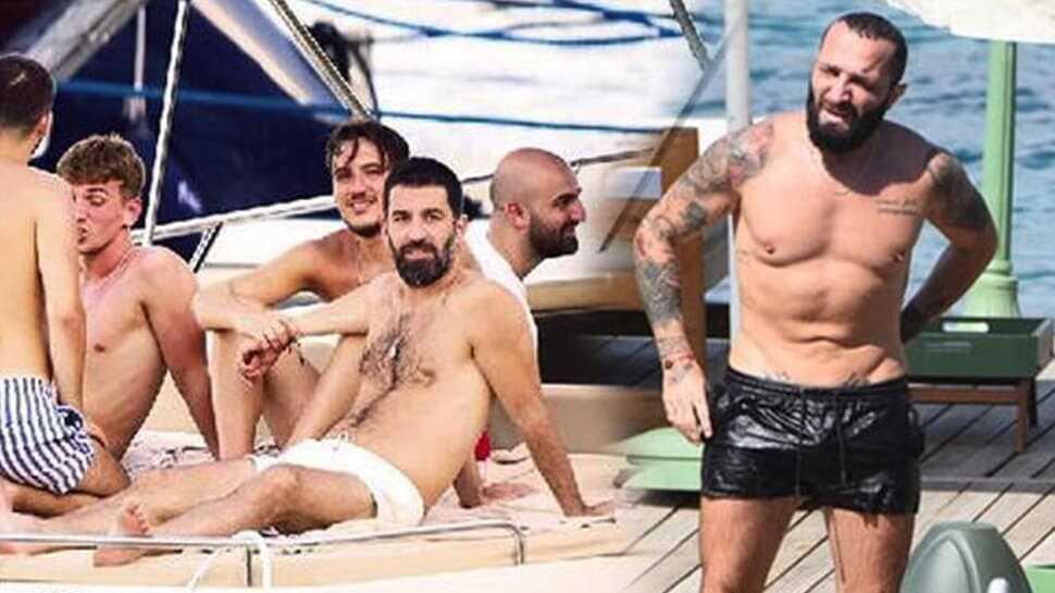Berkay ve Arda Turan aynı otelde! Personeller zor anlar yaşadı