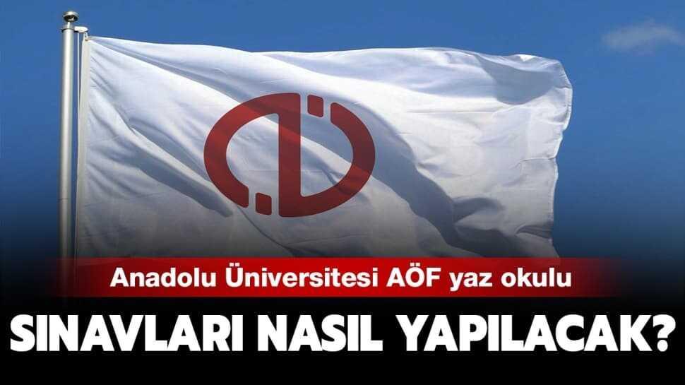 AÖF yaz okulu 2020 ne zaman"