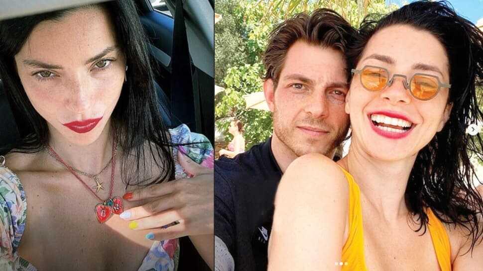 Merve Boluğur sevgilisi Burak Dayı'nın baş harfini boynunda taşıyor!