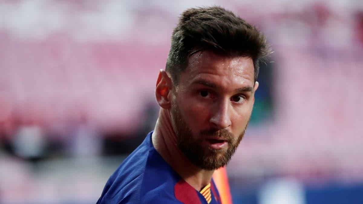 Lionel Messi, ayrlk kararn Barcelona ynetimine iletti