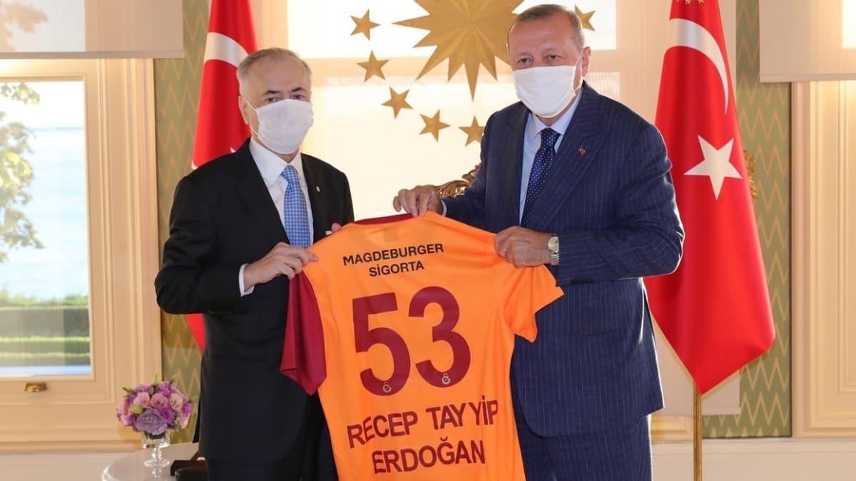 Bakan Erdoan, Mustafa Cengiz'i kabul etti