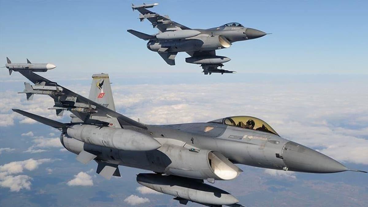 Irak'n kuzeyine hava harekat: Saldr hazrlndaki 8 PKK'l terrist etkisiz hale getirildi