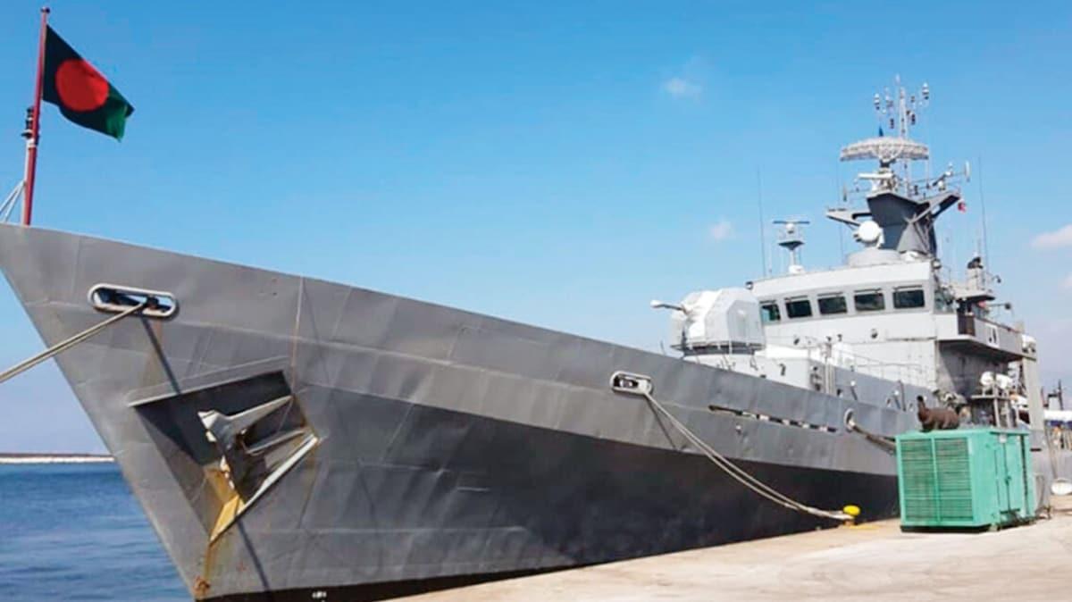 Hasarl askeri gemi Trkiye'de onarlacak