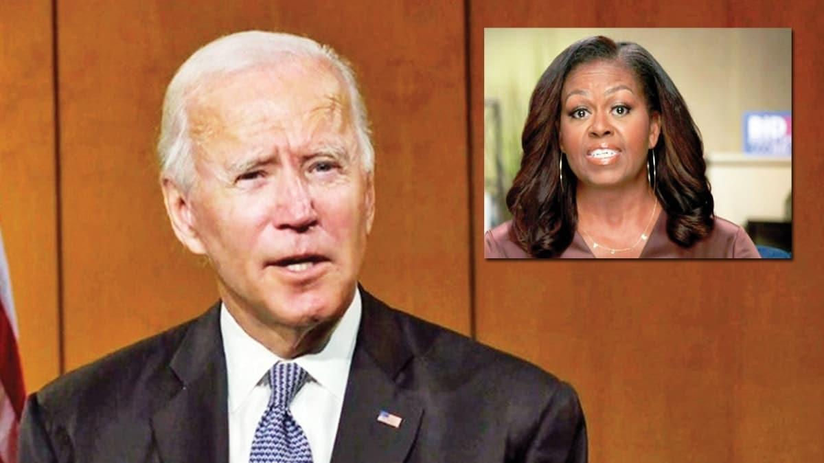 Michelle Obama,Joe Biden'n koruyucusu oldu