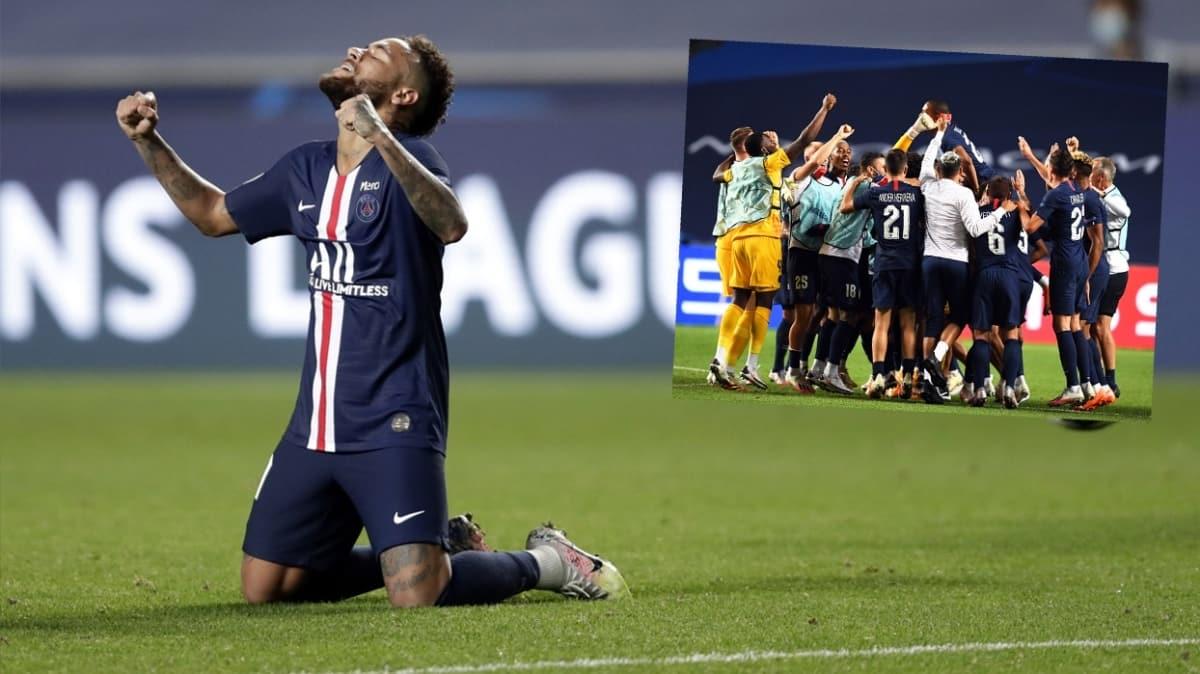 ampiyonlar Ligi'nde ilk finalist Paris Saint-Germain oldu