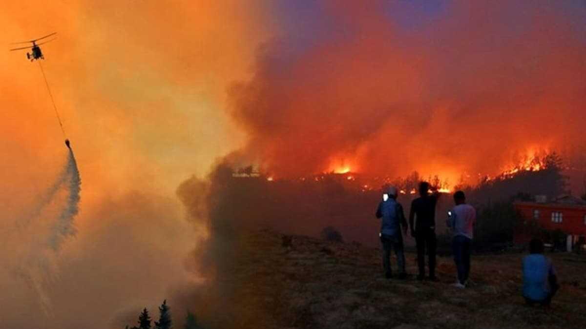 Adana'nn Kozan ilesindeki orman yangnyla ilgili 3 kii gzaltna alnd