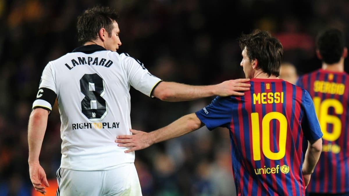 Lampard, Messi'nin peinde