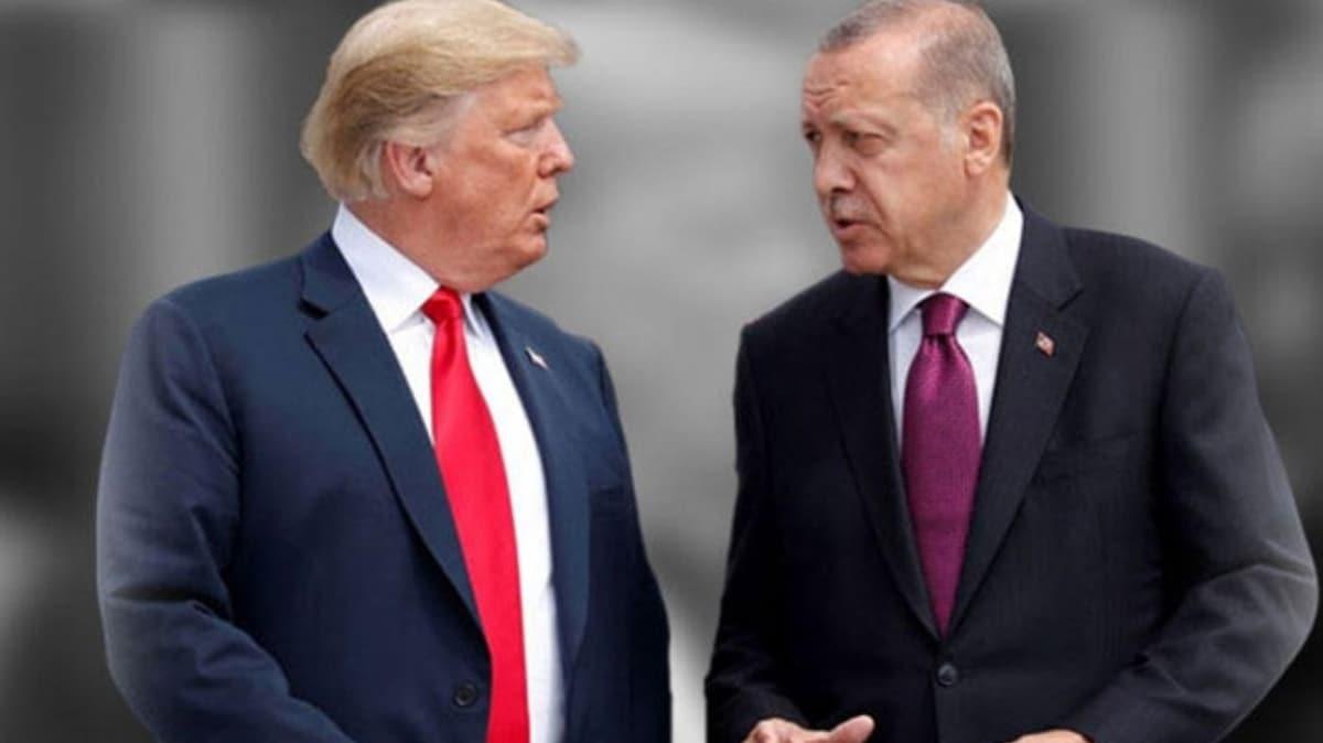 Bakan Erdoan, ABD Bakan Donald Trump ile Dou Akdeniz'i grt