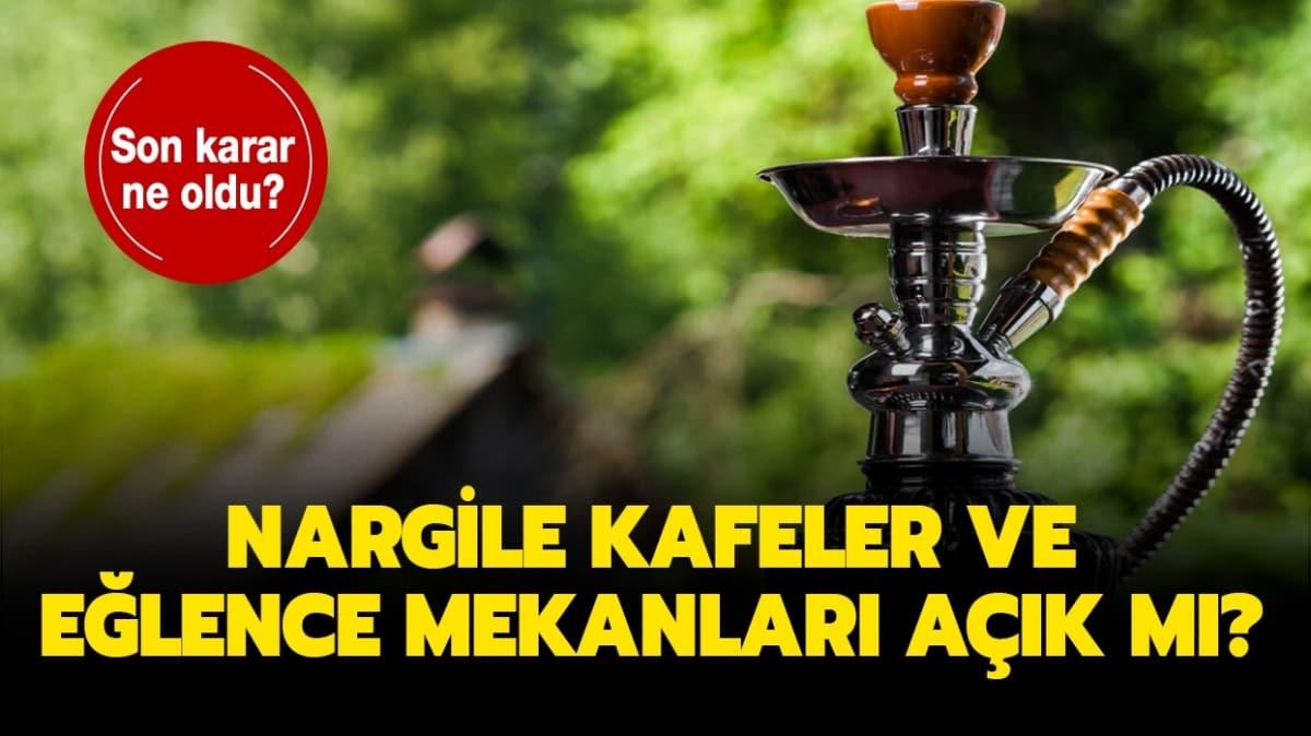 Nargile kafeler iin bekleyi sryor