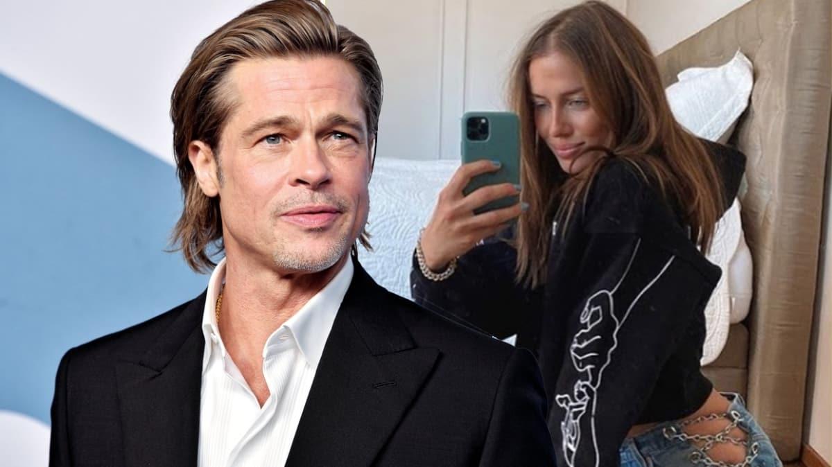 Brad Pitt'in sevgilisi evli kt!