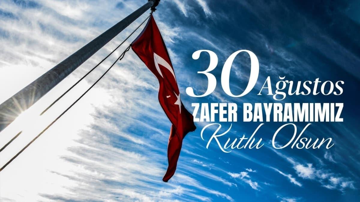 30 Ağustos Zafer Bayramı Atatürk sözleri ve resimli sözler: Zafer, zafer benimdir diyebilenindir! 