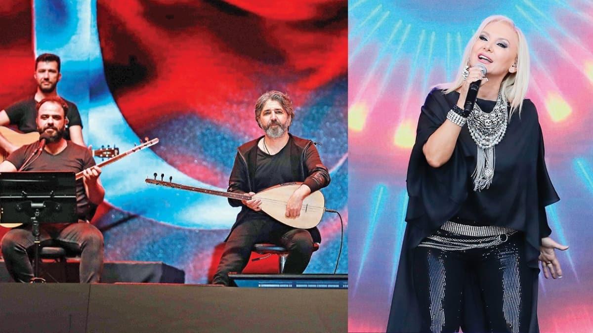 Ali Kınık ve Zeliha Sunal konserleriyle türkü ve pop bir arada
