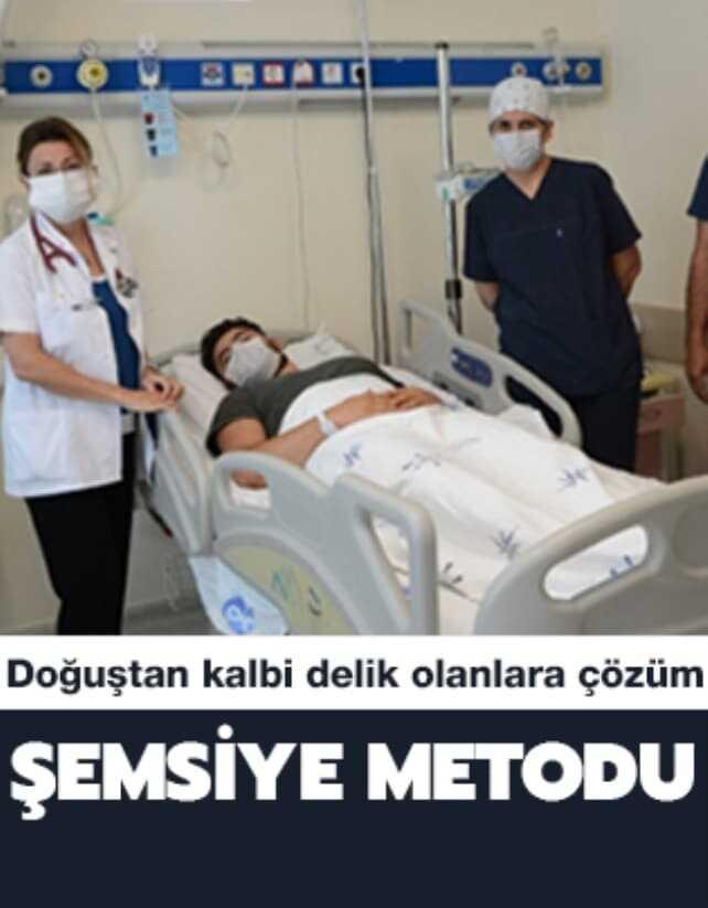 �emsiye metodu do�u�tan kalbi delik olanlara �ifa oluyor