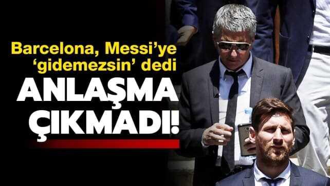 Barça'dan Messi'ye: 'Ancak 700 milyon euroya gidebilirsin'