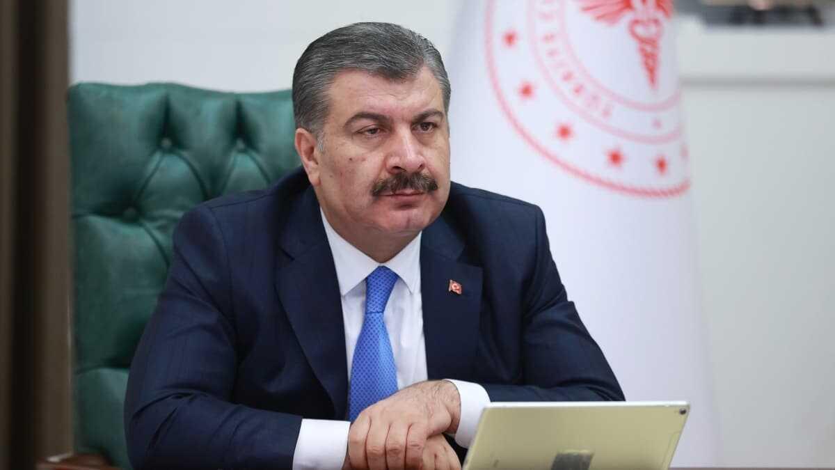 fahrettin koca sper lig koronavirs fotoraflar resimleri