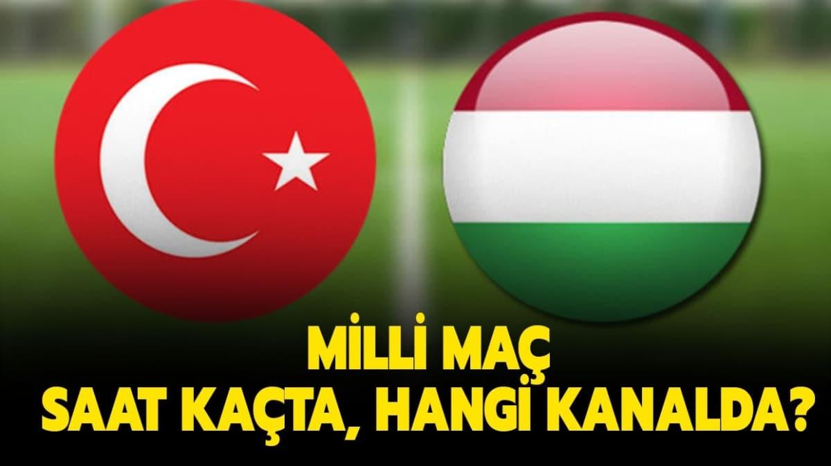 Milli maç canlı şifresiz nereden izlenir" Türkiye - Macaristan maçı saat kaçta, hangi kanalda yayınlanacak"