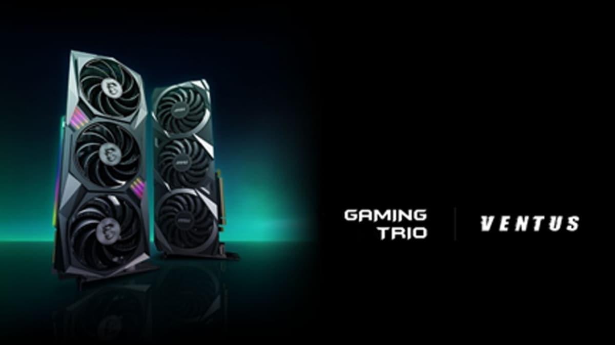 MSI, Nvidia GeForce RTX 30 serisi ekran kartlarn duyurdu