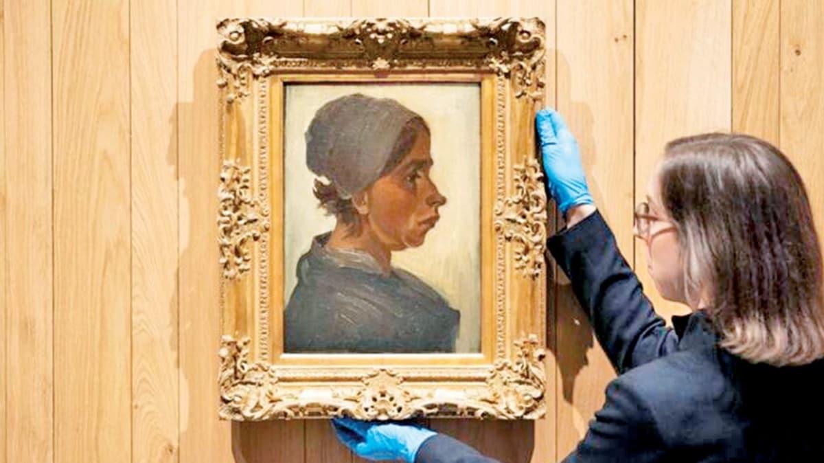 Vincent van Gogh'un Kadn Ba adl tablosu 1.6 milyon euroya evine geri dnd