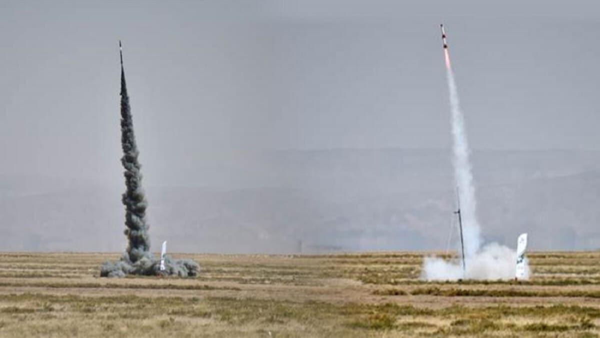 Bakan Varank, Aksaray'da TEKNOFEST roket yarlarn takip ediyor