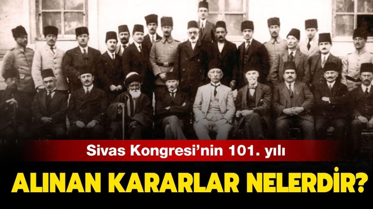 Sivas Kongresi'nin 101. yl dnm!