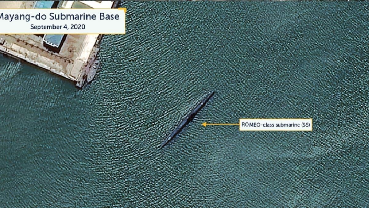Kuzey Kore'nin nkleer denizalts uydu grntlerine takld: Pentagon olaya sessiz kald