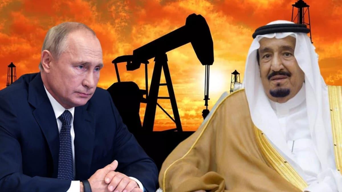 Putin ve Kral Selman koronavirs ve petrol piyasasn grt