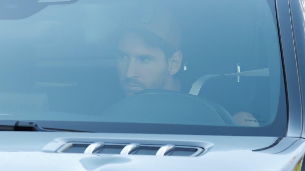 Ve Messi grnd... Yldz futbolcu Bara antrenmannda