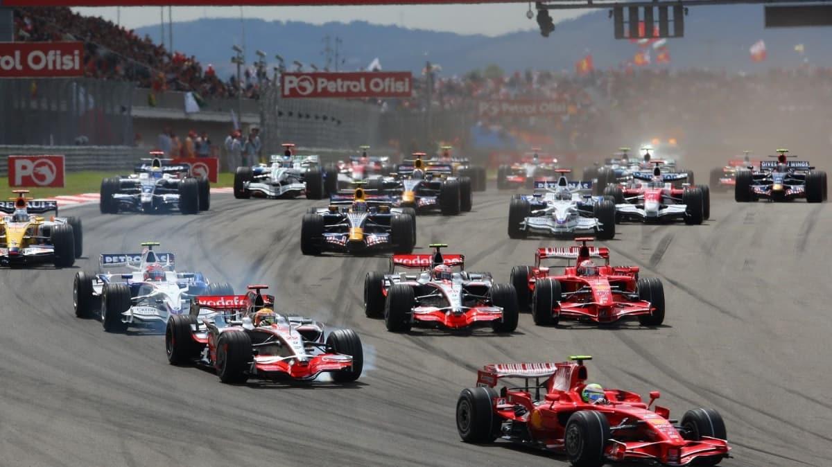 Formula 1'de Trkiye GP'nin saatleri belli oldu