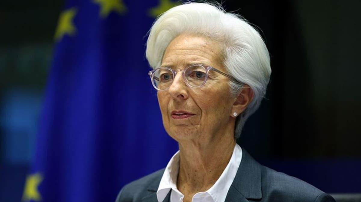 ECB Bakan Lagarde: Son gelen veriler devam eden ekonomik toparlanmaya iaret ediyor