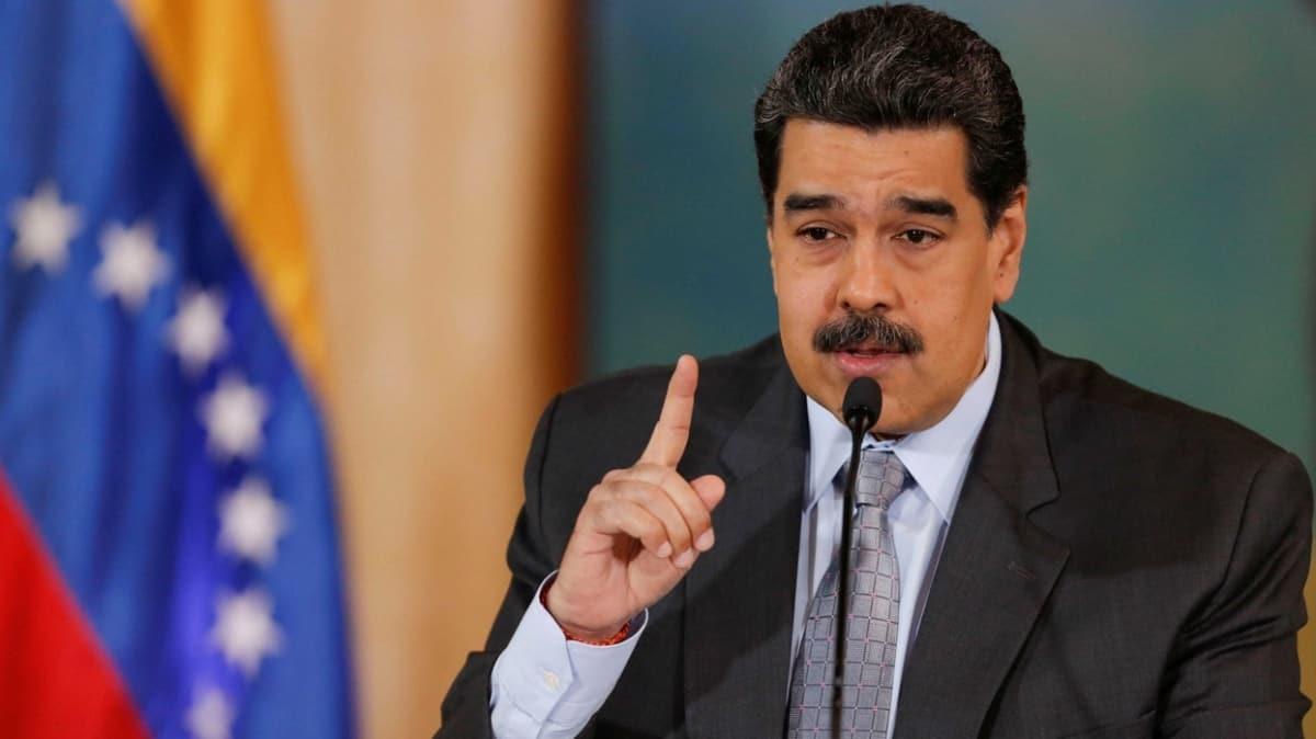 Maduro'dan fla aklama: Amerikal bir casusu yakaladk