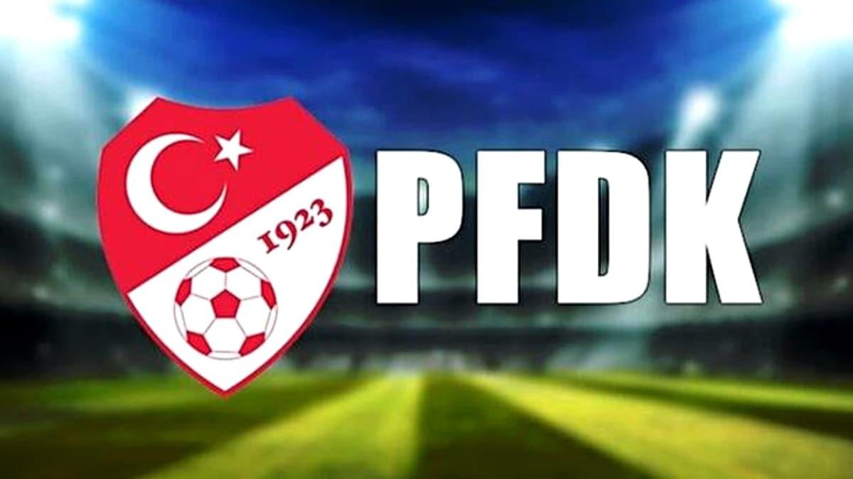 PFDK'den Galatasaray, Beikta ve Trabzonspor'a ceza