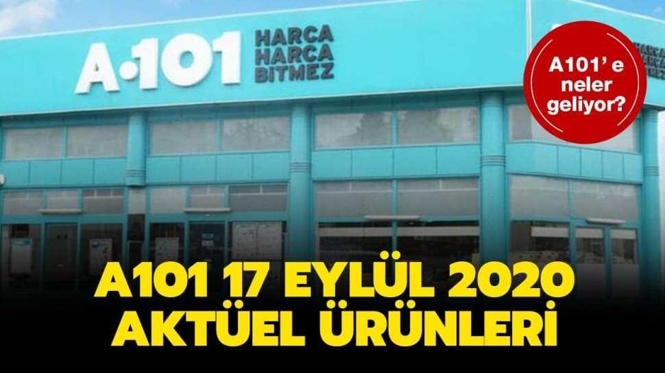 A101'e bugün neler geliyor" A101 17 Eylül 2020 aktüel ürünler kataloğu burada!