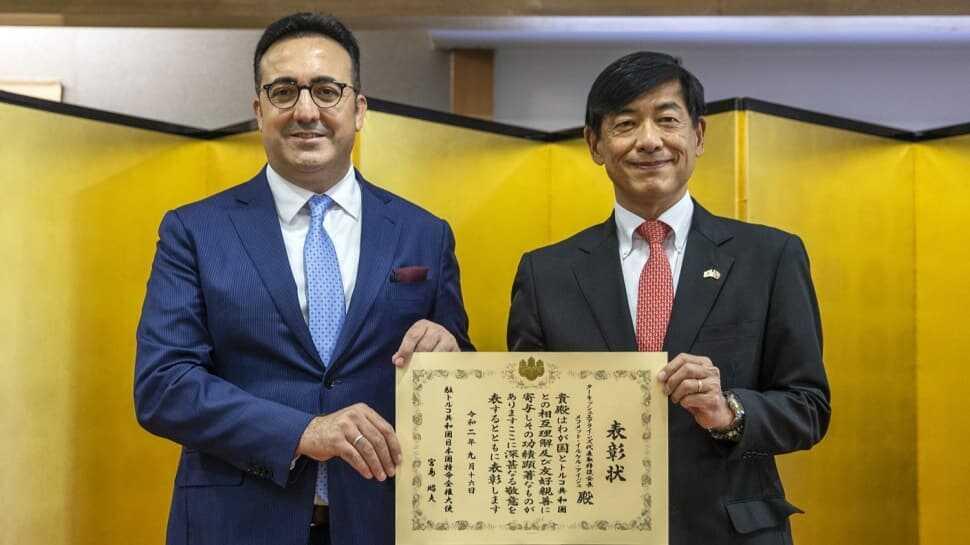 THY Yönetim Kurulu Başkanı'na Japonya hükümetinden "Japonya Büyükelçisi Ödülü"