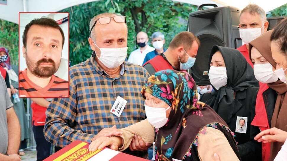 Kızılay şehidine veda: Yakışıklı oğlum gitme