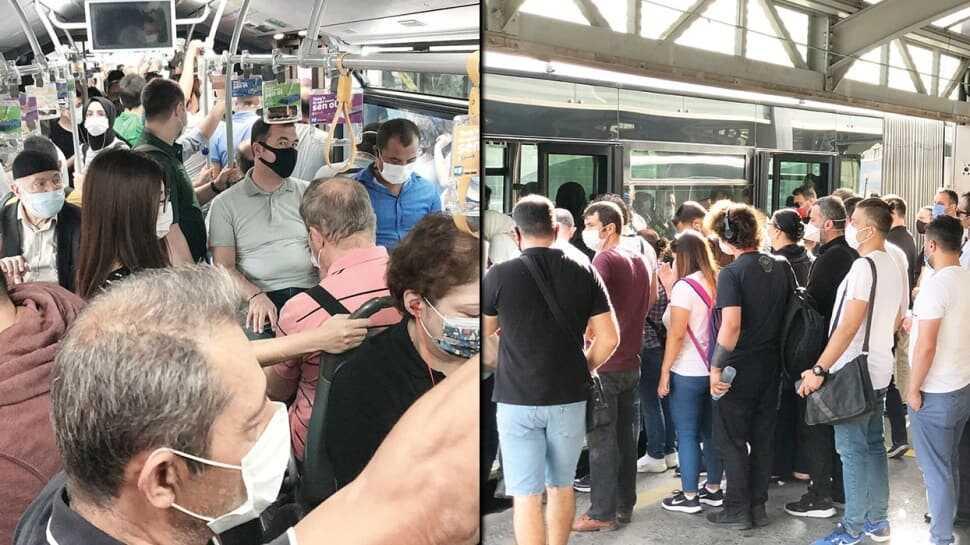 İstanbul'da tıka basa yoğunluk