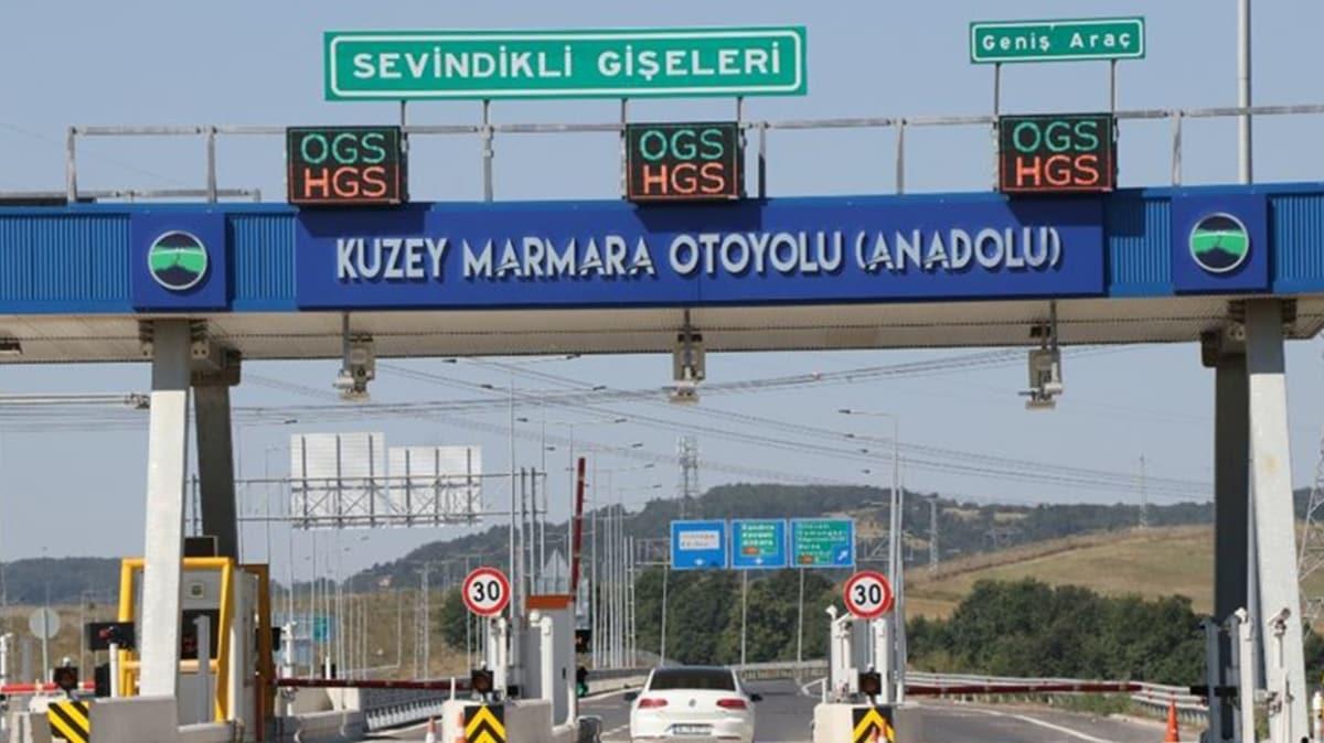 Resmi Gazete'de yayımlandı: Kuzey Marmara Otoyolu'nun bir bölümü daha trafiğe açılacak