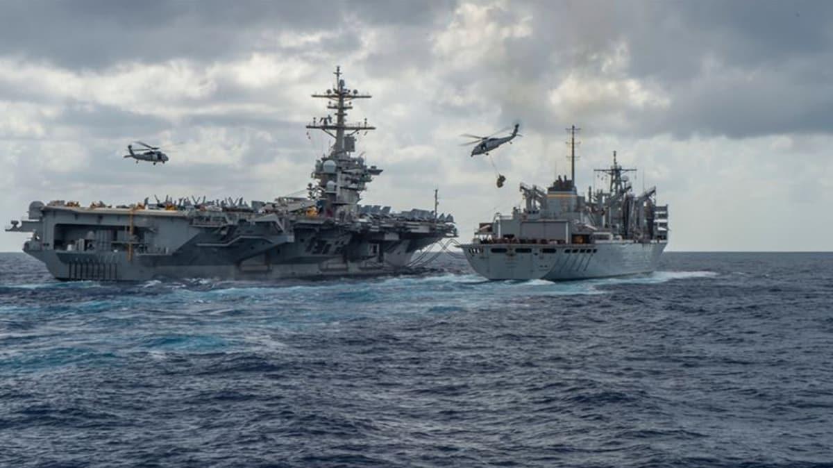 Pasifik'te rekabet kzyor... ABD donanma gcn 355 geminin zerine karacak!