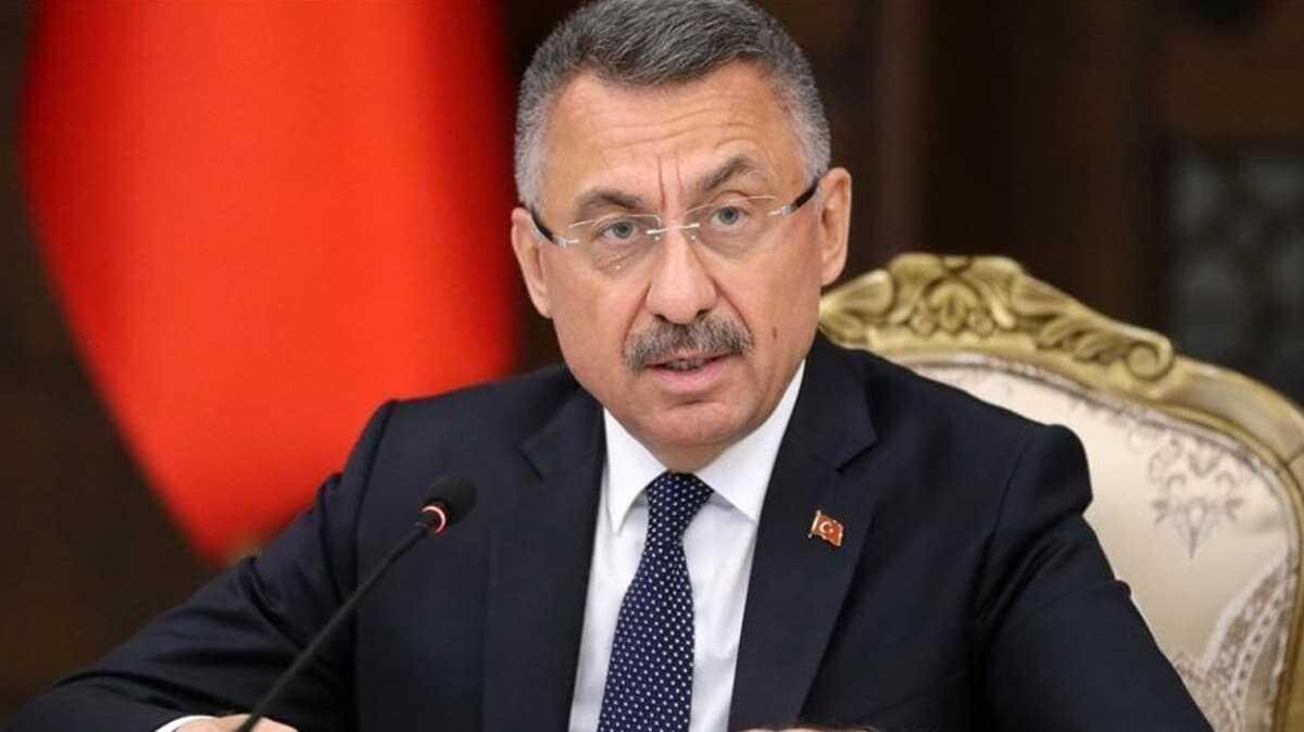 Cumhurbakan Yardmcs Fuat Oktay'dan Yunan gazetesinin manetine tepki