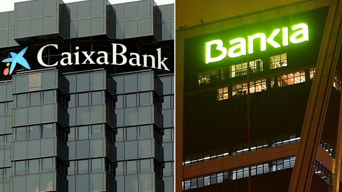 spanya'da Caixabank ve Bankia bankalar birleti