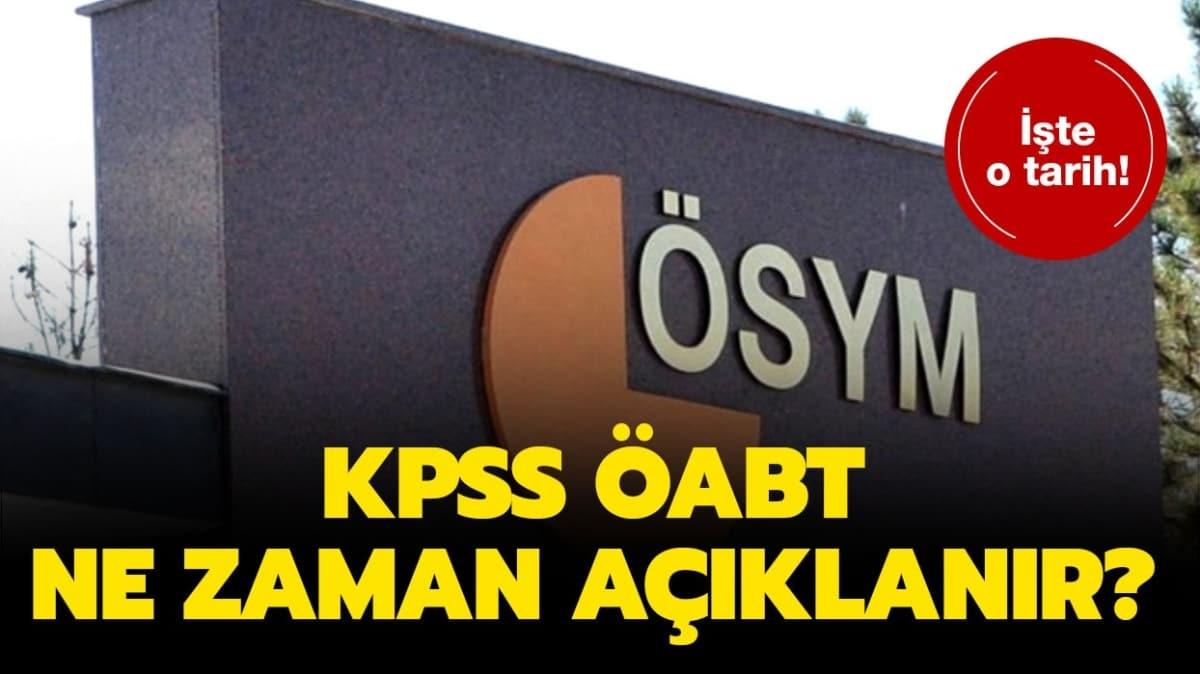 KPSS ABT sonular ne zaman aklanacak" Gzler ABT snav sonularnda... 