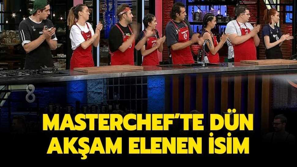MasterChef'te dün akşam kim elendi? 20 Eylül MasterChef ...