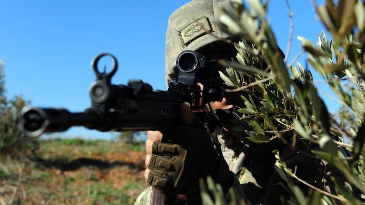 Frat Kalkan blgesinde 3 PKK/YPG'li terrist etkisiz hale getirildi