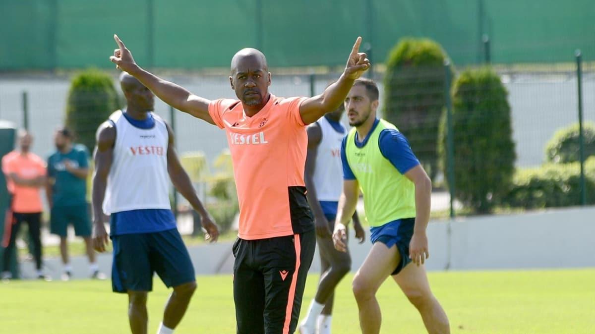Trabzonspor'da Newton'dan 'sk pres' uyars