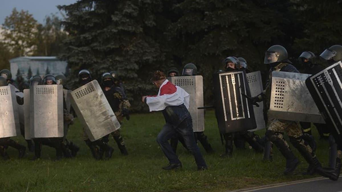 Belarus'taki protestolarda 364 kişi gözaltına alındı
