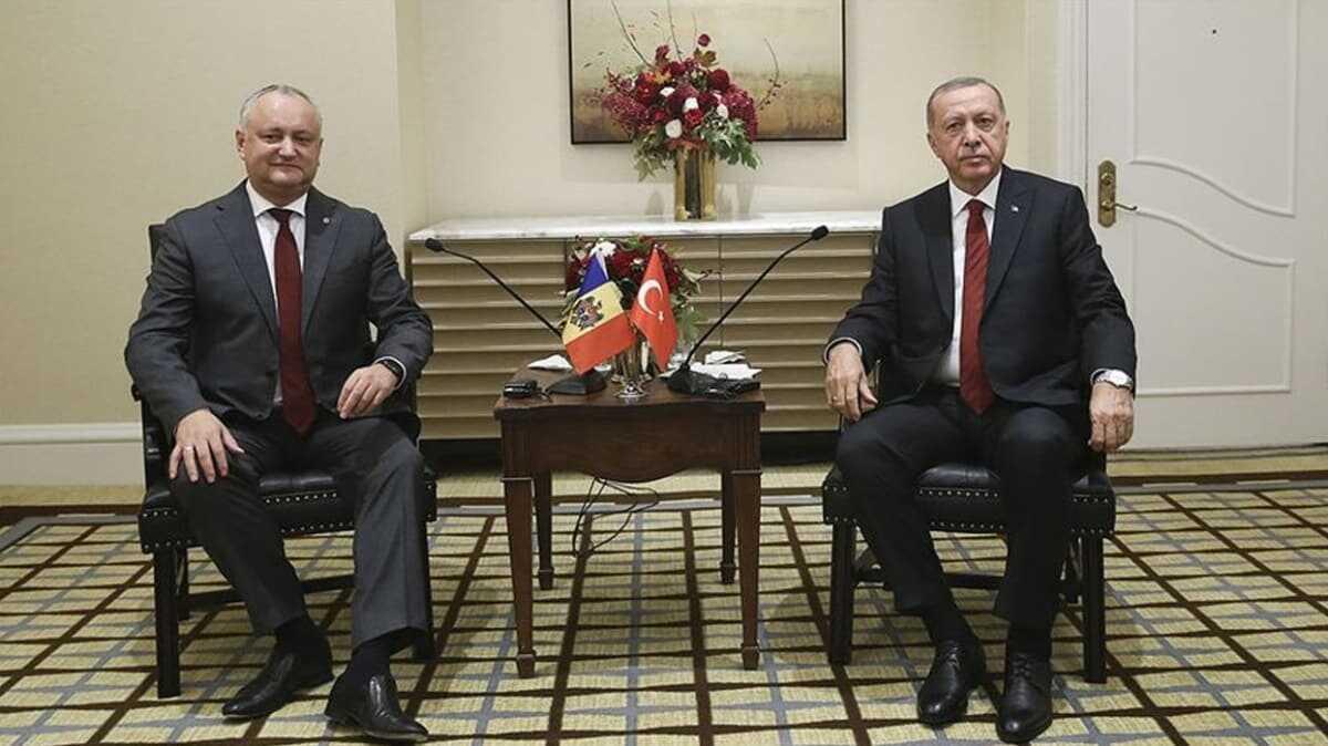 Bakan Erdoan, Moldova Cumhurbakan Igor Dodon ile telefonda grt